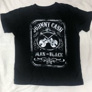 Johnny Cash T-shirt- Toddler Boys